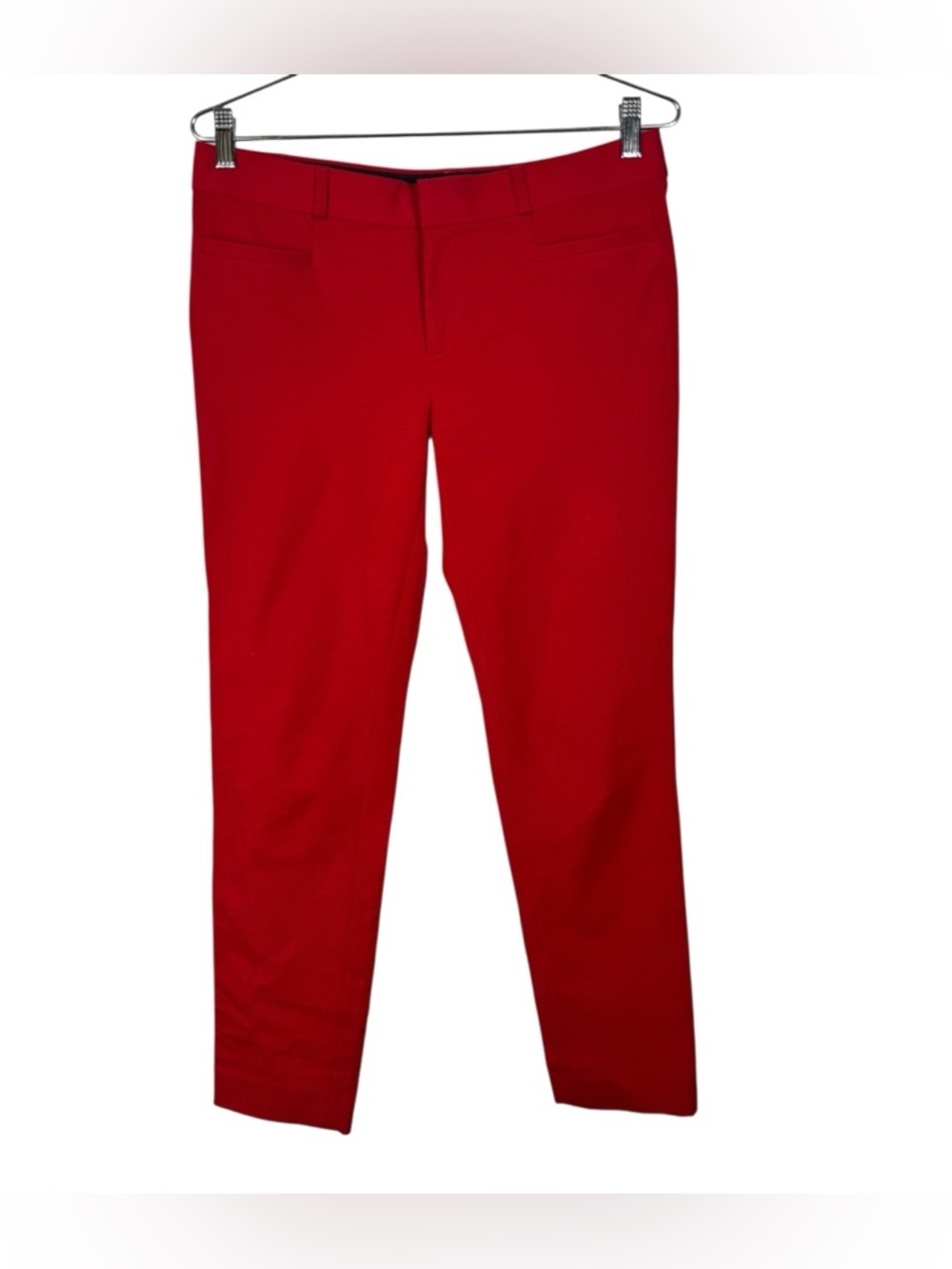Banana Republic Sloan Red Ankle Pants, Size 6 Long